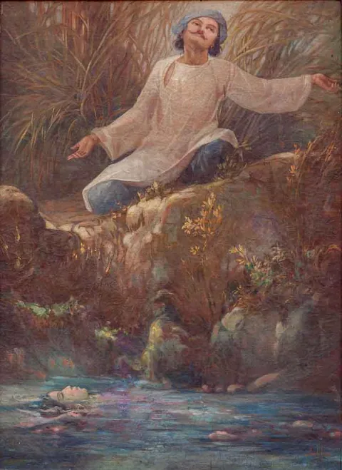 Artwork by Ustad Allah Bakhsh