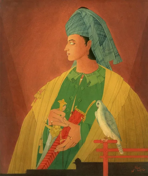 Work by Abdur Rahman Chughtai, plate 10