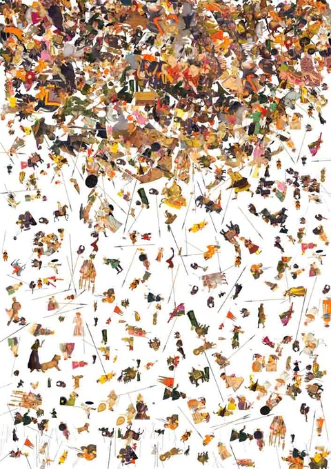 Work by Imran Channa, plate 13