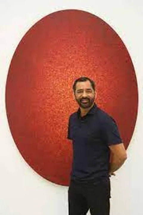 Work by Imran Qureshi, plate 9