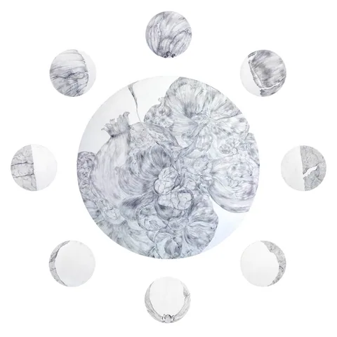 Work by Laila Rahman, plate 1