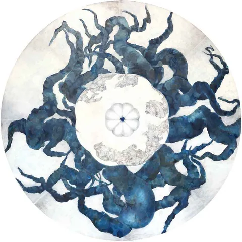 Work by Laila Rahman, plate 6
