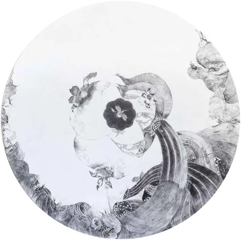 Work by Laila Rahman, plate 9