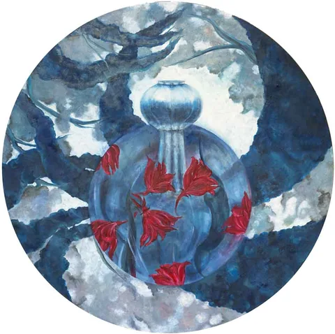 Work by Laila Rahman, plate 12