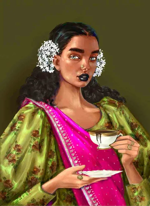 Work by Mahoor Jamal, plate 8