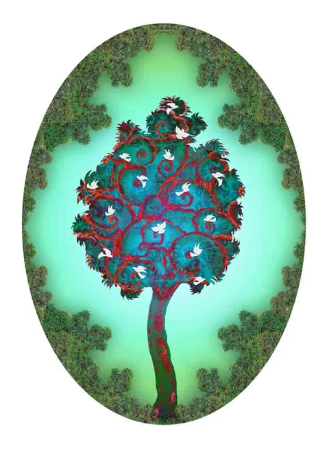 Work by Muhammad Atif Khan, plate 10
