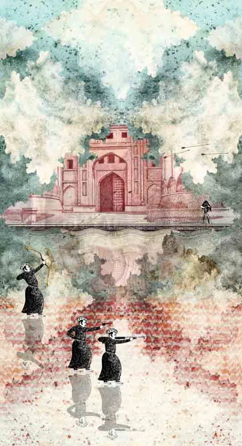 Work by Muhammad Atif Khan, plate 29