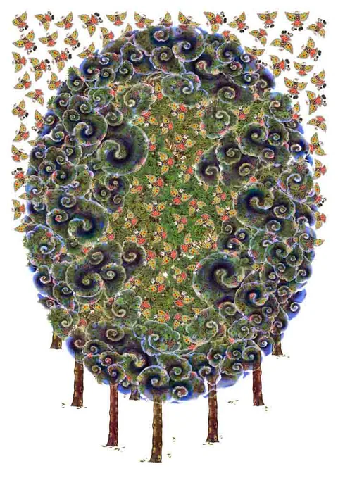 Work by Muhammad Atif Khan, plate 35