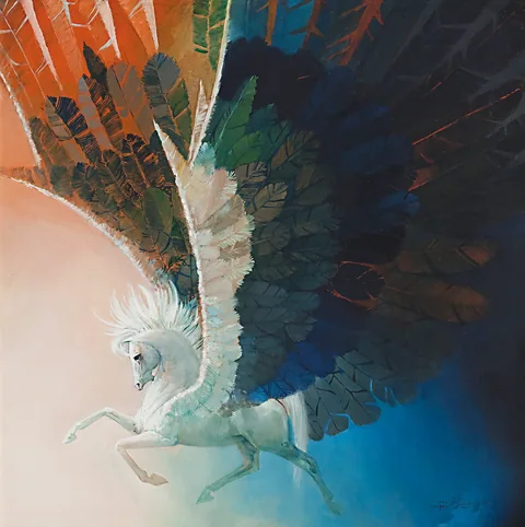 Work by Saeed Akhtar, plate 3
