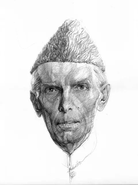 Work by Saeed Akhtar, plate 7