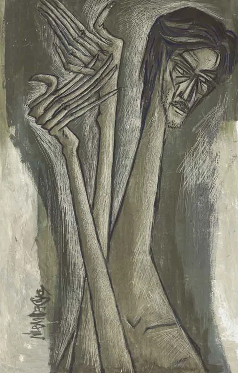 Work by Syed Sadequain Ahmed Naqvi, plate 1