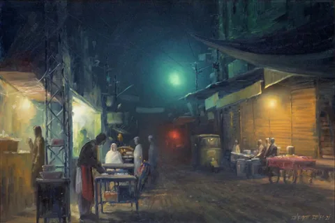 Work by Zulfiqar Ali Zulfi, plate 3